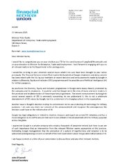 250221 Ltr to Minister Peter Burke re. Google - JOC